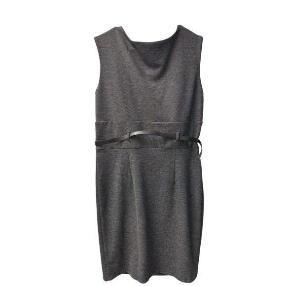 Intermission Black Business Wear Sheath Dress NWT Size 14 - Picture 4 of 5